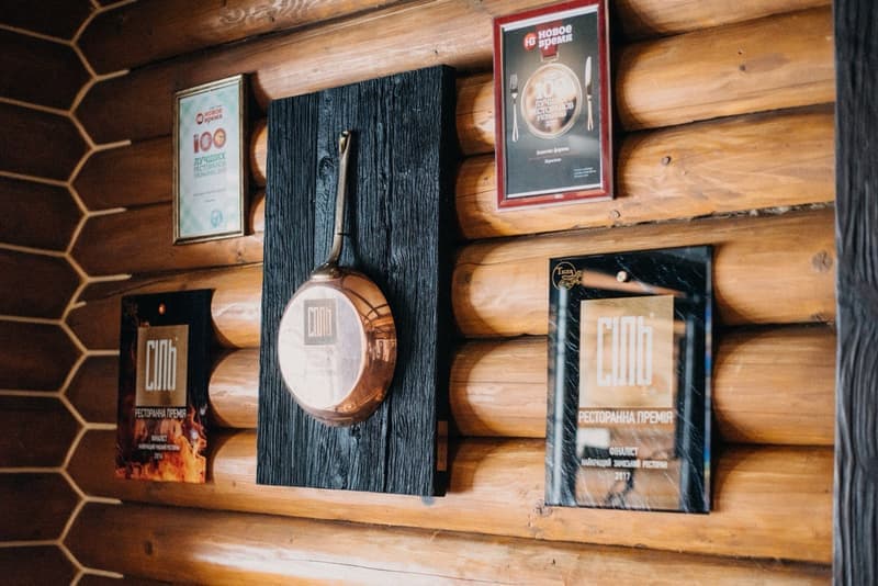 Нагороди ресторану Золота Форель