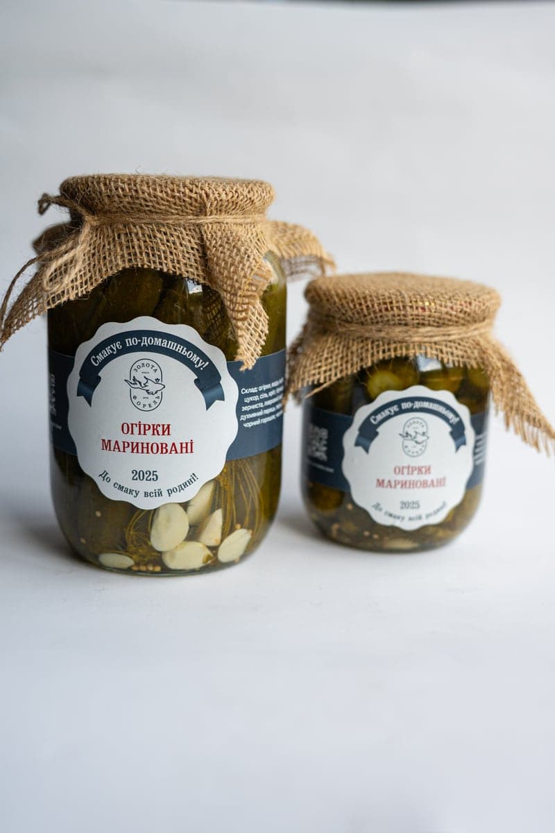 Огірки мариновані